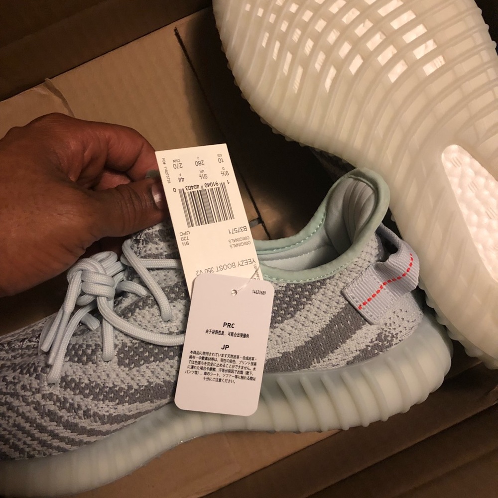 Yeezy Boost 350 Blue Tint - Picture 7 of 8